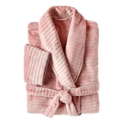 Ribbed Bathrobe - Wellbeing By Sunham