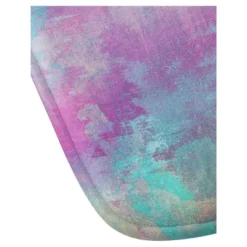 Shower Room Store 61 Abstract Cloud Bath Mat (36"x24") Purple - Deny Designs