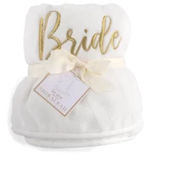 Shiraleah White "Bride" Towel Spa Wrap -Shower Room Store GUEST 087087b6 955f 41c5 ae4f 418e99d14824