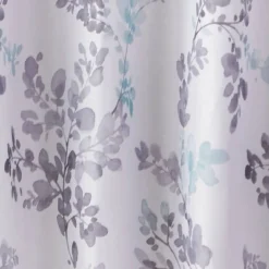 Greenhouse Leaves Shower Curtain Aqua - SKL Home