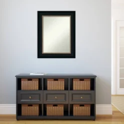 25" X 31" Non-Beveled Paragon Bathroom Wall Mirror Bronze - Amanti Art -Shower Room Store GUEST 0b69f0b2 4b17 4d78 a488 42e1c7f3fd50