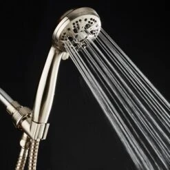 Six Setting High Pressure Luxury Hand Shower With 6' Hose Brushed Nickel - AquaDance -Shower Room Store GUEST 0c598569 904a 40f3 b43f ed2505c5de0c