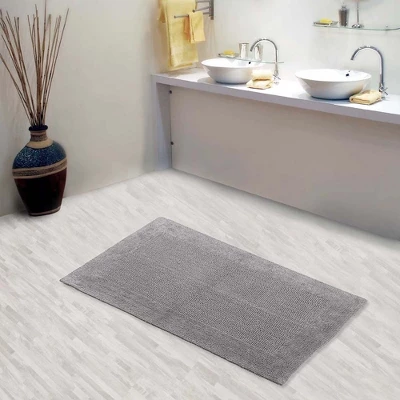Bella Napoli 220 GSF Reversible Cotton Bath Rug 17in X 24in By Knightsbridge 4 Bella Napoli 220 GSF Reversible Cotton Bath Rug 17in X 24in By Knightsbridge - Image 4