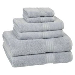 6pc Signature Solid Bath Towel Set - Cassadecor 24 6pc Signature Solid Bath Towel Set - Cassadecor -Shower Room Store GUEST 0debff39 2c23 4c15 9ae2 00d31acbd172
