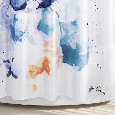 Water Pup Shower Curtain - Allure Home Creations 3 Water Pup Shower Curtain - Allure Home Creations - Image 3