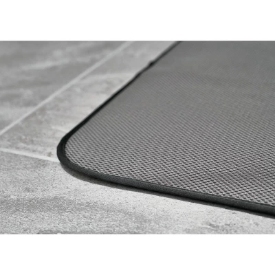 18"x24" Bath Mat Gray - IDESIGN 2 18"x24" Bath Mat Gray - IDESIGN - Image 2