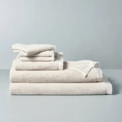 Microstripe Terry Cotton Bath Linens Taupe - Hearth & Hand™ With Magnolia 7 Microstripe Terry Cotton Bath Linens Taupe - Hearth & Hand™ With Magnolia -Shower Room Store GUEST 13e9335a de88 40ad 9488 747fe536691a