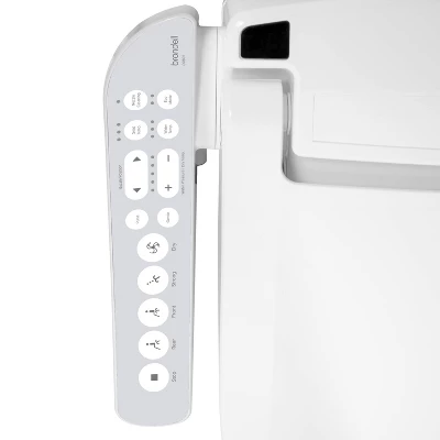 Swash Select DR801 Sidearm Bidet Seat With Warm Air Dryer And Deodorizer Elongated White - Brondell 3 Swash Select DR801 Sidearm Bidet Seat With Warm Air Dryer And Deodorizer Elongated White - Brondell - Image 3