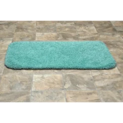 24"x40" Serendipity Shaggy Nylon Washable Bath Rug - Garland Rug