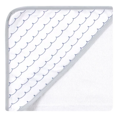 Hudson Baby Infant Boy Cotton Rich Hooded Towels, Sailor Elephant, One Size 4 Hudson Baby Infant Boy Cotton Rich Hooded Towels, Sailor Elephant, One Size - Image 4