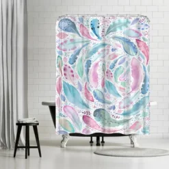 Americanflat 71" X 74" Shower Curtain By Victoria Nelson -Shower Room Store GUEST 1b60204b 4efe 41af b820 83951d54aaed