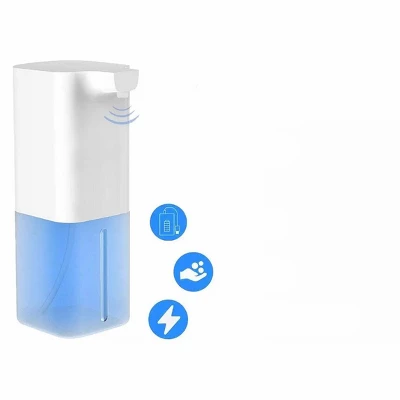 Link Touchless Automatic 350ml Liquid Soap & Hand Sanitizer Dispenser With USB Rechargeable Battery For Home, Work, School And More 3 Link Touchless Automatic 350ml Liquid Soap & Hand Sanitizer Dispenser With USB Rechargeable Battery For Home, Work, School And More - Image 3