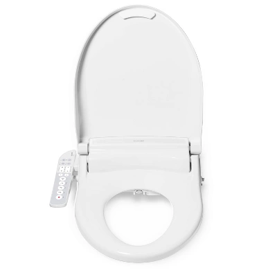 Swash Select EM417 Sidearm Bidet Seat With Warm Air Dryer Elongated White - Brondell 4 Swash Select EM417 Sidearm Bidet Seat With Warm Air Dryer Elongated White - Brondell - Image 4