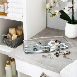 Double Rail Design Bathroom Tray Chrome - Home Details -Shower Room Store GUEST 1deba9d3 62d0 43ab bd32 efe57eeb8d39