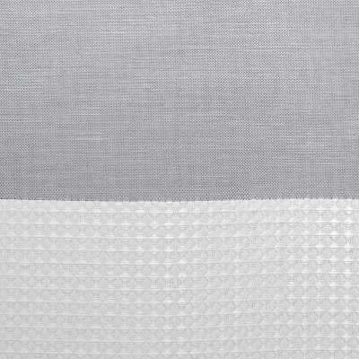 Queen Striped Waffle Linen Look Shower Curtain - Moda At Home 1 Queen Striped Waffle Linen Look Shower Curtain - Moda At Home