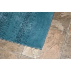 3pc Essence Nylon Washable Bathroom Rug Set Basin Blue - Garland Rug -Shower Room Store GUEST 26f0df7d c4db 46ce aba2 3d31506afba0
