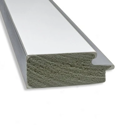 44" X 33" Non-Beveled Eva Bathroom Wall Mirror White - Amanti Art 1 44" X 33" Non-Beveled Eva Bathroom Wall Mirror White - Amanti Art