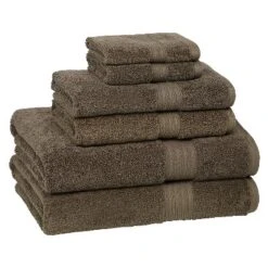 6pc Signature Solid Bath Towel Set - Cassadecor 23 6pc Signature Solid Bath Towel Set - Cassadecor -Shower Room Store GUEST 31595799 79b7 42a8 86ca 8d1a87be027c