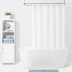 PEVA Medium Weight Shower Liner Frosted - Made By Design™