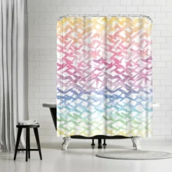 Americanflat 71" X 74" Shower Curtain By Victoria Nelson -Shower Room Store GUEST 3414c923 b409 4aee 9ff3 7326a70a82d1