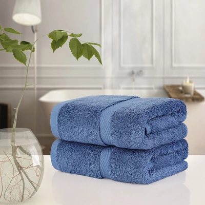 2 Pcs Cotton Absorbent Luxury Bath Towel Sets - PiccoCasa 2 2 Pcs Cotton Absorbent Luxury Bath Towel Sets - PiccoCasa - Image 2