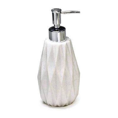 4pc Diamond Resin Bath Accessory Set White - Kralix 3 4pc Diamond Resin Bath Accessory Set White - Kralix - Image 3