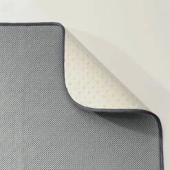 18"x24" Bath Mat Gray - IDESIGN