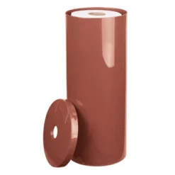 MDesign Toilet Tissue Roll Holder Canister Stand, 3 Rolls -Shower Room Store GUEST 3bd45b53 4765 4c51 9dc8 01311a74f947