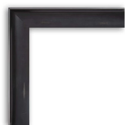 Amanti Art Allure Charcoal Petite Bevel Wood Bathroom Wall Mirror 28.5 X 22.5 In. 1 Amanti Art Allure Charcoal Petite Bevel Wood Bathroom Wall Mirror 28.5 X 22.5 In.
