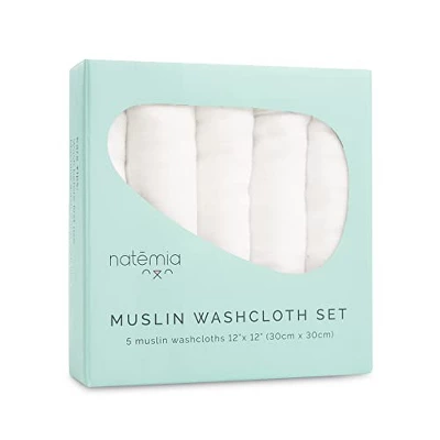 Natemia Muslin Washcloth 1 Natemia Muslin Washcloth