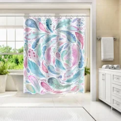 Americanflat 71" X 74" Shower Curtain By Victoria Nelson