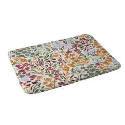 Shower Room Store 59 Marta Barragan Camarasa Spring Flowery Meadow Heavy Memory Foam Bath Mat - Deny Designs