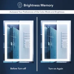 Remy Rectangular Frameless Anti-Fog Aluminum Front-lit Tri-color LED Bathroom Vanity Mirror With Smart Touch Control - JONATHAN Y 16 Remy Rectangular Frameless Anti-Fog Aluminum Front-lit Tri-color LED Bathroom Vanity Mirror With Smart Touch Control - JONATHAN Y -Shower Room Store GUEST 41abba04 5ddc 4570 a6d8 51b618435fad