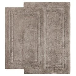 Plush And Absorbent Non-Slip Cotton 2-Piece Bath Rug Set By Blue Nile Mills 26 Plush And Absorbent Non-Slip Cotton 2-Piece Bath Rug Set By Blue Nile Mills -Shower Room Store GUEST 41e7ba2b 8922 4a76 96f3 62931b7476db