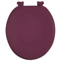 Soft Round Toilet Seat With Easy Clean & Change Hinge - J&V TEXTILES -Shower Room Store GUEST 42e5242e 0b37 4dd2 9c7a 41a83450593e