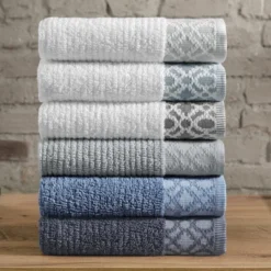 Market & Place Turkish Cotton Luxury 2-Pack Bath Towel Set