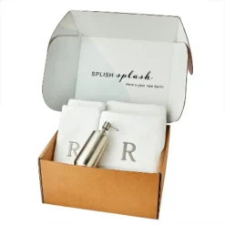 Casual Monogram Splash Box White - SKL Home -Shower Room Store GUEST 44cc465e 71b8 4bb6 8a86 14f1992a8dcd