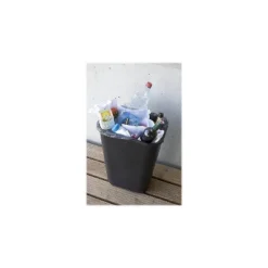 Rubbermaid Commercial Deskside Plastic Wastebasket Rectangular 7 Gal Black 295600BK -Shower Room Store GUEST 504a6b5e 99aa 4d23 8757 09373d5ab4bd