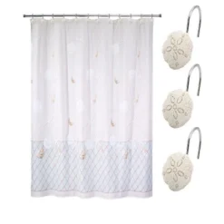 Avanti Seaglass 13 Pc Bath Accessory Set