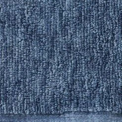 Shibori Stripe Jacquard Bath Towel Navy - SKL Home