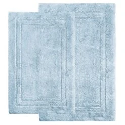 Plush And Absorbent Non-Slip Cotton 2-Piece Bath Rug Set By Blue Nile Mills 21 Plush And Absorbent Non-Slip Cotton 2-Piece Bath Rug Set By Blue Nile Mills -Shower Room Store GUEST 58d54648 d8d7 46c2 8f42 2310bfc4f6a2