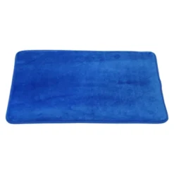Unique Bargains Solid Color Pattern Bathroom Rugs Polyester Bath Mat Machine Washable Dark Blue 60x40cm 8 Unique Bargains Solid Color Pattern Bathroom Rugs Polyester Bath Mat Machine Washable Dark Blue 60x40cm -Shower Room Store GUEST 596bbc24 0cf2 4112 8cec 01c83511e96b