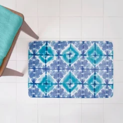 20"x30" Tie Dye Bath Rug - Allure Home Creations -Shower Room Store GUEST 596eced2 53da 4879 8234 e923e54ea8dd