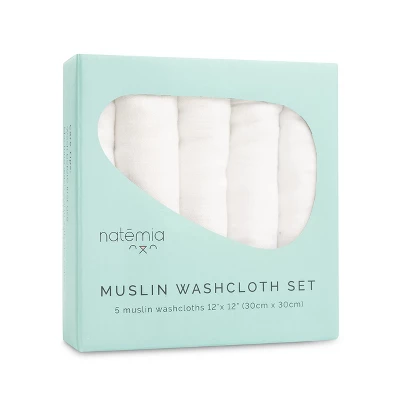 Natemia Muslin Washcloth 4 Natemia Muslin Washcloth - Image 4