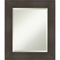 William Framed Bathroom Vanity Wall Mirror Espresso - Amanti Art 25 William Framed Bathroom Vanity Wall Mirror Espresso - Amanti Art -Shower Room Store GUEST 5bbdf277 0d97 4934 827e b13f7dba4e72