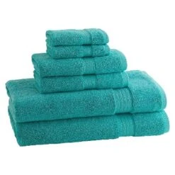 6pc Signature Solid Bath Towel Set - Cassadecor 35 6pc Signature Solid Bath Towel Set - Cassadecor -Shower Room Store GUEST 5c72bd78 4e56 44ca a5f5 e6e3ba6c9a4b