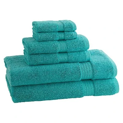 6pc Signature Solid Bath Towel Set - Cassadecor 16 6pc Signature Solid Bath Towel Set - Cassadecor - Image 16