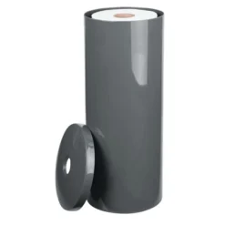 MDesign Toilet Tissue Roll Holder Canister Stand, 3 Rolls -Shower Room Store GUEST 62c7cb6e 4b6f 444d 8544 0ccc46ca6b63