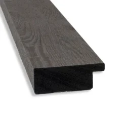 22" X 28" Non-Beveled Rustic Plank Gray Narrow Bathroom Wall Mirror - Amanti Art