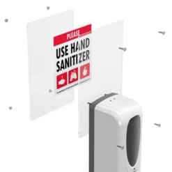 ITouchless Sensor Sanitizer Dispenser With Floor Stand, 1000 Ml Capacity, White -Shower Room Store GUEST 64b6f00d c99d 495a 8af7 7821feb3502e